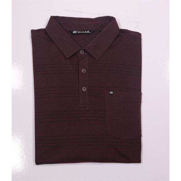 Travis Mathew ** Lot of 2 ** Golf Polo Shirts Gray and Purple Men's Large - Picture 2 of 16